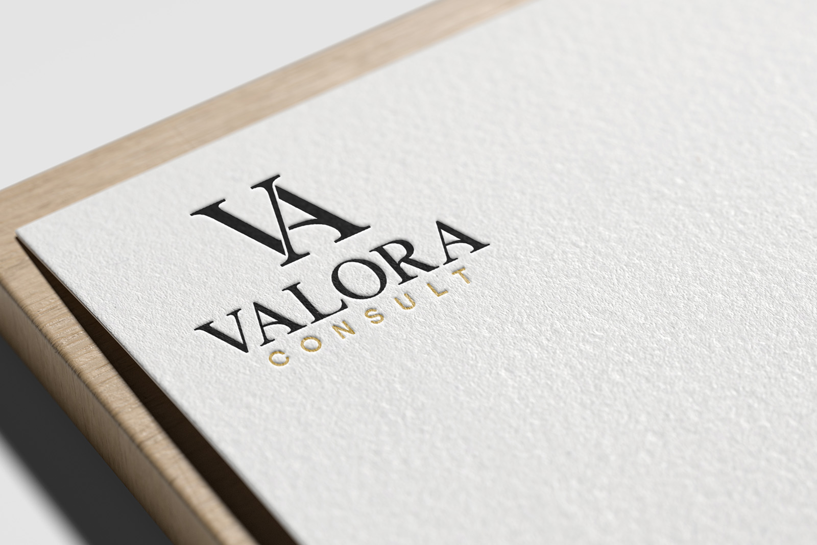 Дизайн на фирмено лого за Valora Consult