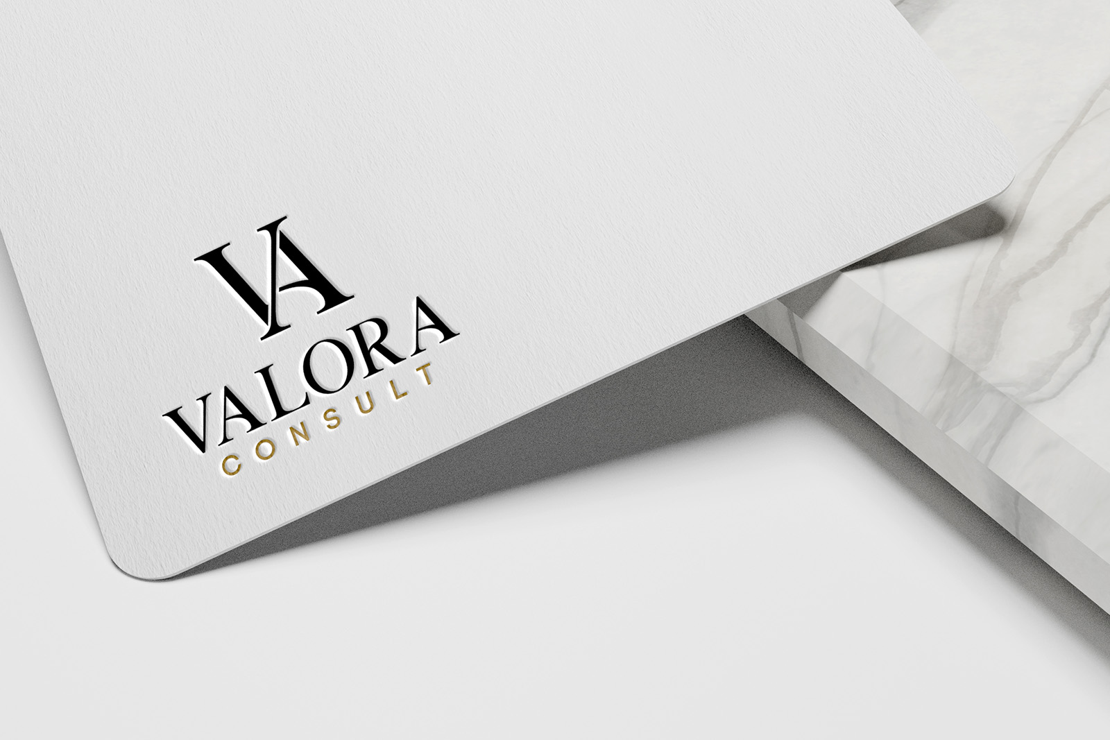 Дизайн на фирмено лого за Valora Consult